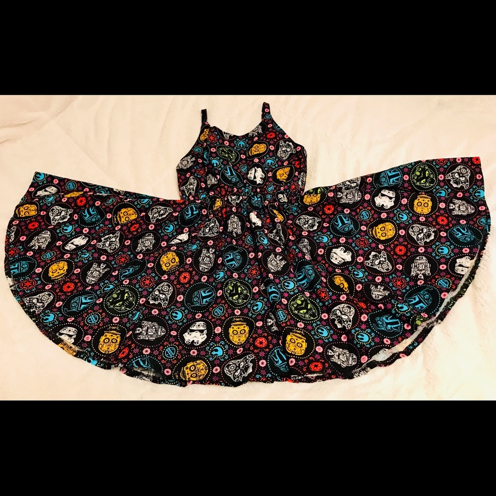 Star Wars Day of the Dead twirl dress